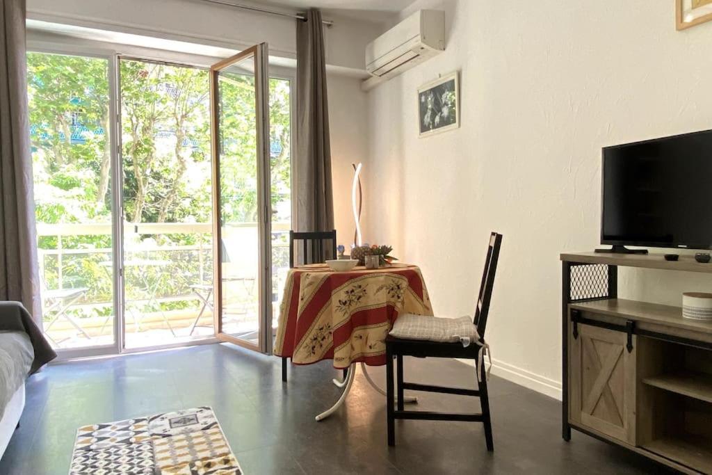 Studio Balcon, Centre Ville, Proximite Plages, Commerces, Restaurants, Musees... Антиб Екстериор снимка