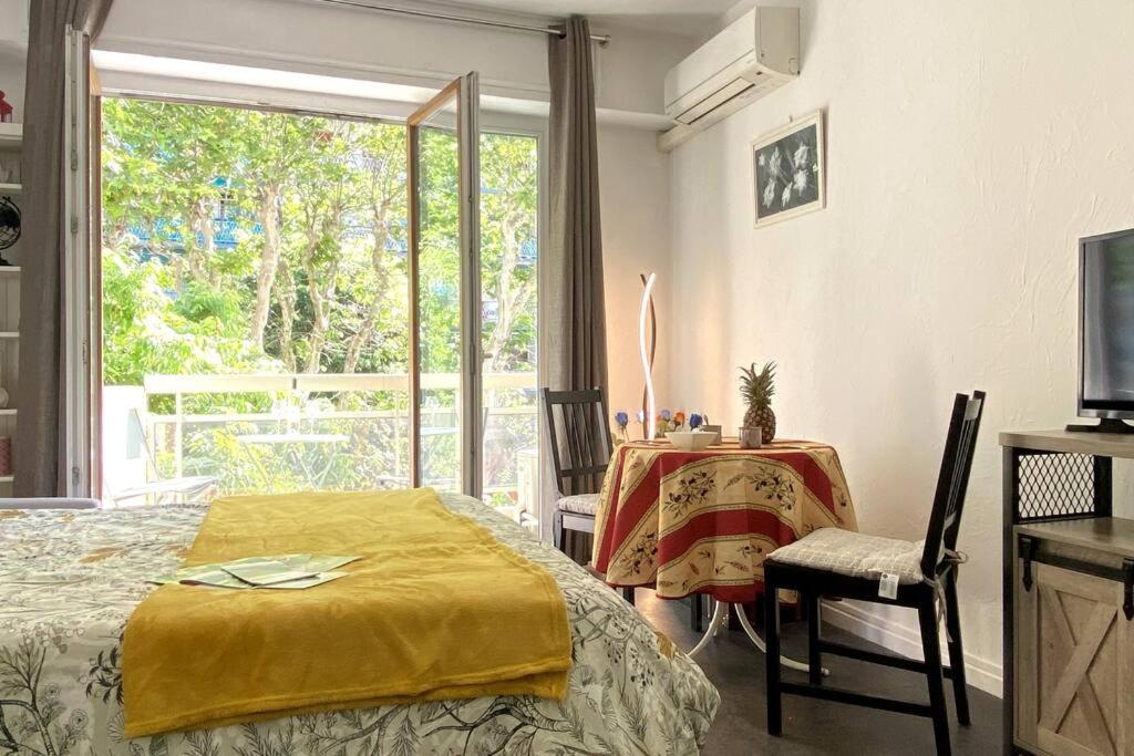 Studio Balcon, Centre Ville, Proximite Plages, Commerces, Restaurants, Musees... Антиб Екстериор снимка