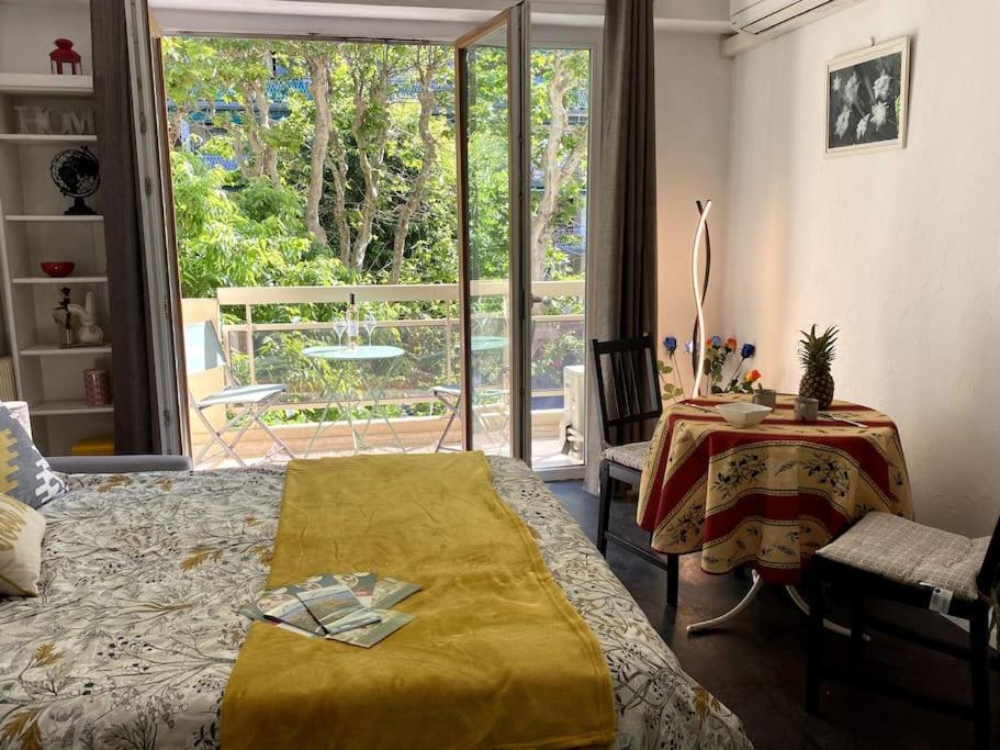Studio Balcon, Centre Ville, Proximite Plages, Commerces, Restaurants, Musees... Антиб Екстериор снимка